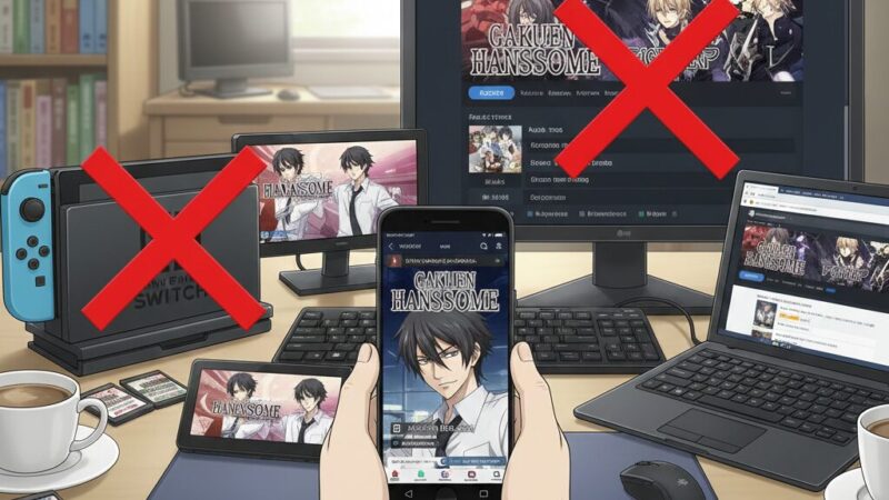 学園ハンサムはどこでできる？全機種のプレイ方法を徹底解説 