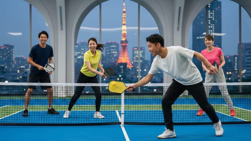 ピックルボールはどこでできる？東京・神奈川・千葉のコート情報 