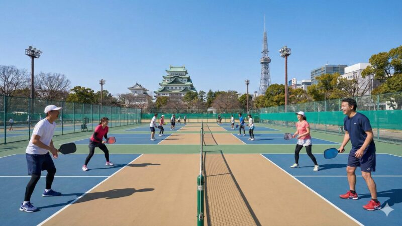 ピックルボール どこでできる 名古屋・福岡 (名古屋編) 