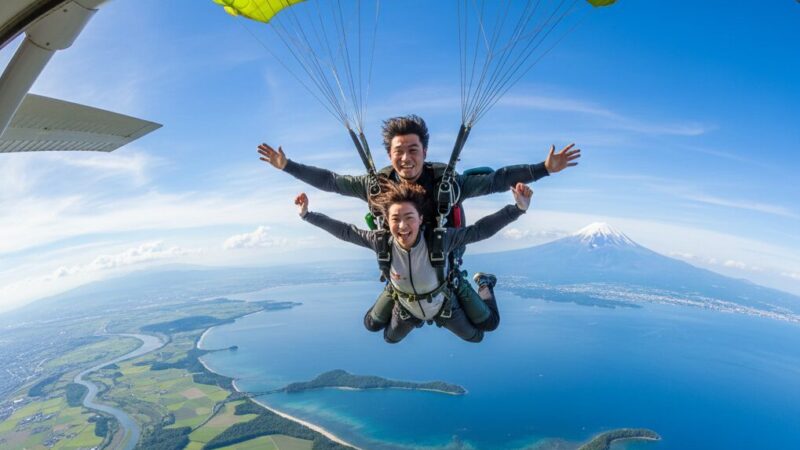 スカイダイビングどこでできる？国内体験スポットと料金や条件を解説 