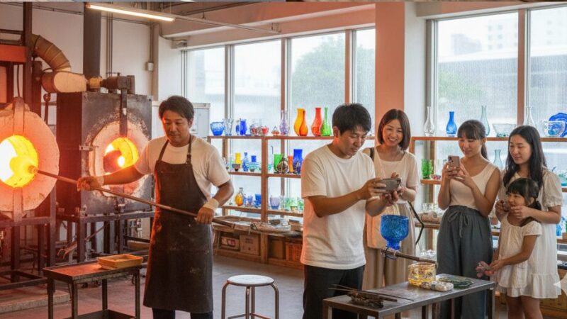 琉球ガラス体験を那覇で楽しむ人気工房 