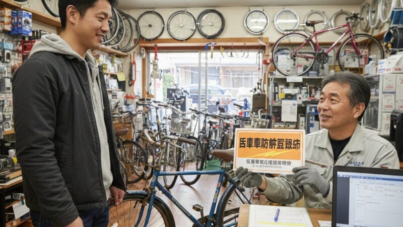 自転車の防犯登録抹消はどこでできる？地域別の場所 